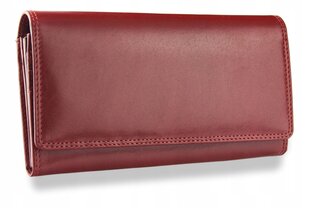 Naisten nahkalompakko Visconti MZ10 Italian Red, punainen, punainen hinta ja tiedot | Naisten lompakot | hobbyhall.fi