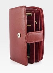 Naisten nahkainen lompakko Visconti HT33, punainen hinta ja tiedot | Naisten lompakot | hobbyhall.fi