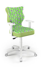 Ergonominen lastentuoli Entelo Good Chair Duo ST29, valkoinen/vihreä hinta ja tiedot | Entelo Huonekalut ja sisustus | hobbyhall.fi