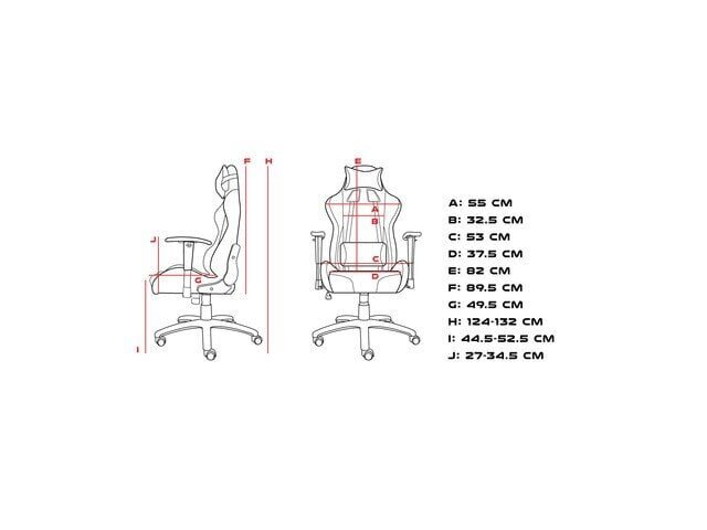 Genesis Gaming chair Trit 500 RGB, NFG-1 hinta ja tiedot | Toimistotuolit | hobbyhall.fi