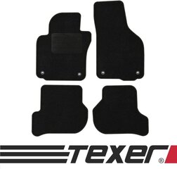 Carmat Texerin tekstiilijalkaiset jalustat, jotka sopivat VW Golf v. BJ. 2003-2008 Basic hinta ja tiedot | Auton tekstiilimatot | hobbyhall.fi