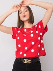 Brenda, Naisten T-paita, punainen hinta ja tiedot | Naisten T-paidat | hobbyhall.fi