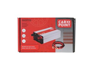 Jännitteenmuunnin invertteri 1000 W / 2000 W Carpoint 12V - 230V 0510353 hinta ja tiedot | Muuntimet ja invertterit | hobbyhall.fi