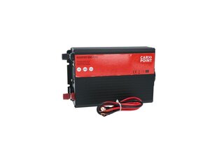 Tehomuunnin Carpoint 500 W / 1000 W Pure Sine 12 V - 230 V 0510364 hinta ja tiedot | Muuntimet ja invertterit | hobbyhall.fi