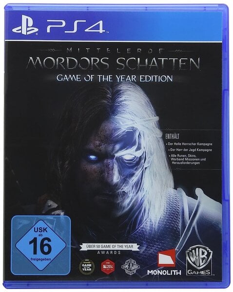 Middle -Arth: Mordors Shadow - Vuoden Game of the Year Edition - [PlayStation 4]