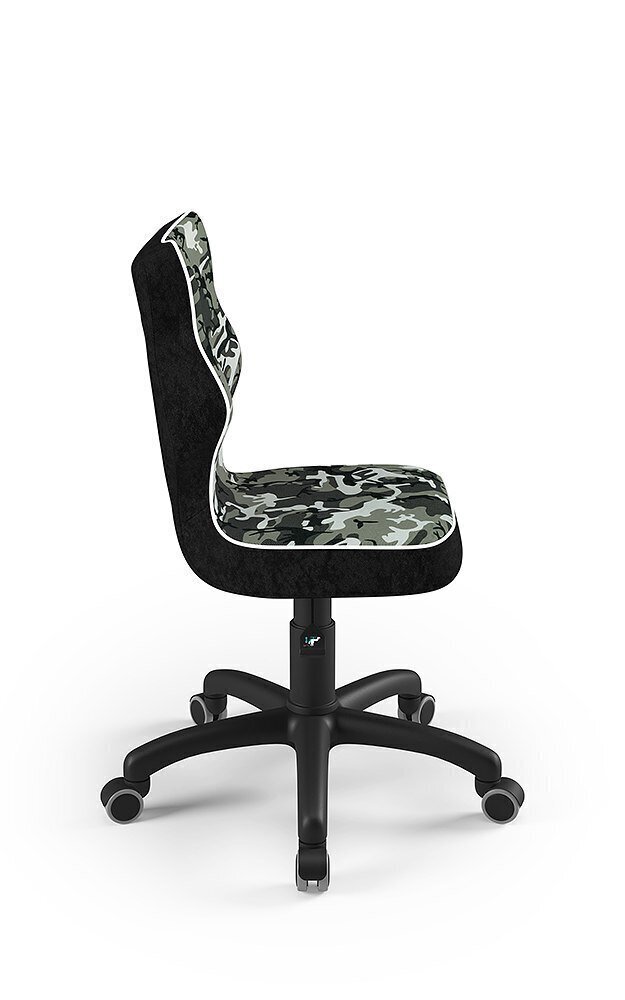 Ergonominen lastentuoli Entelo Petit Black ST33, harmaa/musta. hinta ja tiedot | Toimistotuolit | hobbyhall.fi