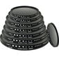 Säädettävä harmaasuodin/ND-suodin ND2-400, 55 mm (1-8.6 neutral density stop), rise-uk hinta ja tiedot | Kameran suotimet | hobbyhall.fi