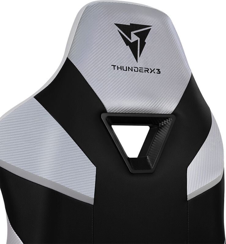 Pelituoli ThunderX3 TC5, valkoinen / musta hinta ja tiedot | Toimistotuolit | hobbyhall.fi