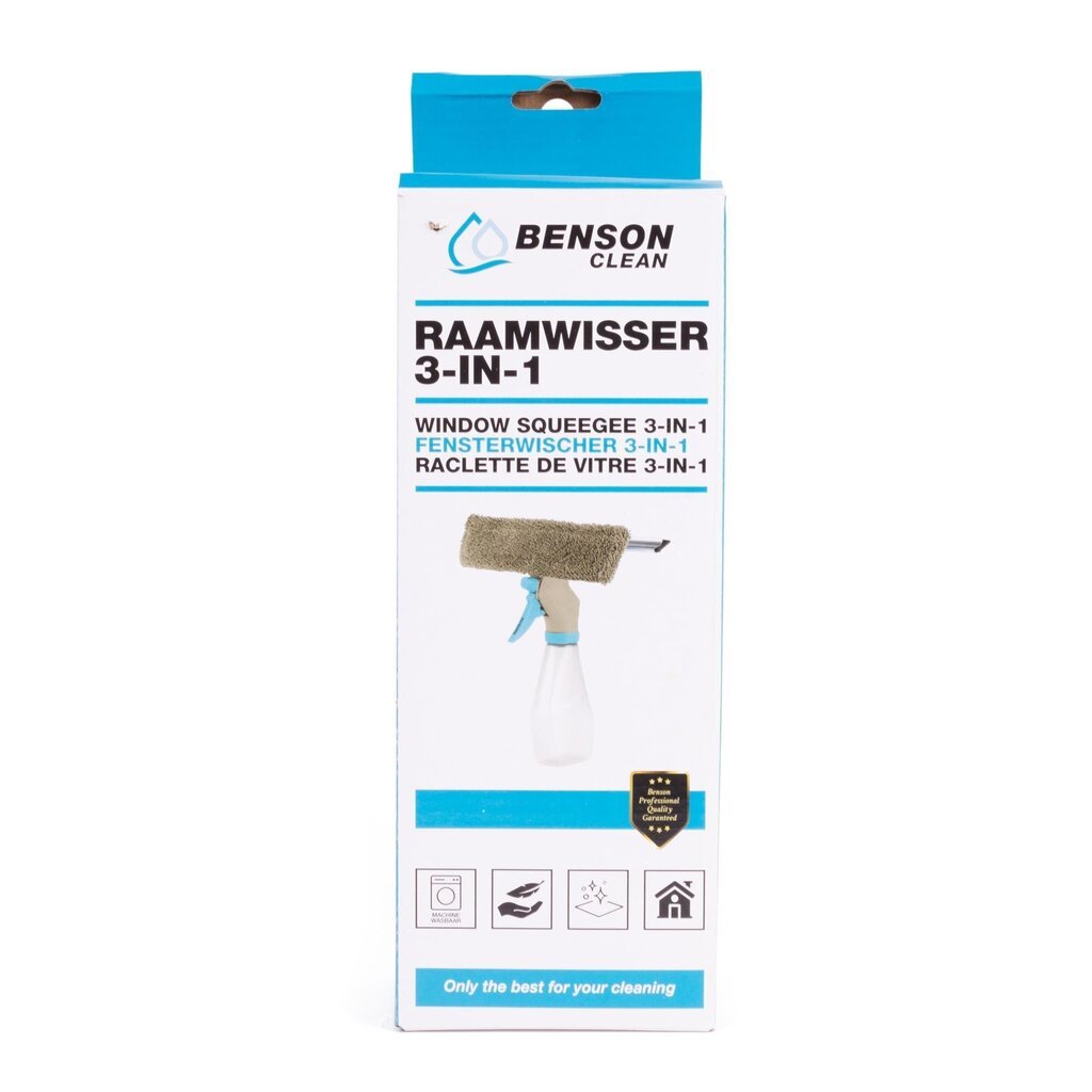 Benson 3in1 -ikkunapesuri, 26 cm hinta ja tiedot | Siivoustarvikkeet | hobbyhall.fi