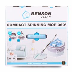 Bendon Spin Mop 360 -lattianpuhdistussetti, 123 cm hinta ja tiedot | Siivoustarvikkeet | hobbyhall.fi
