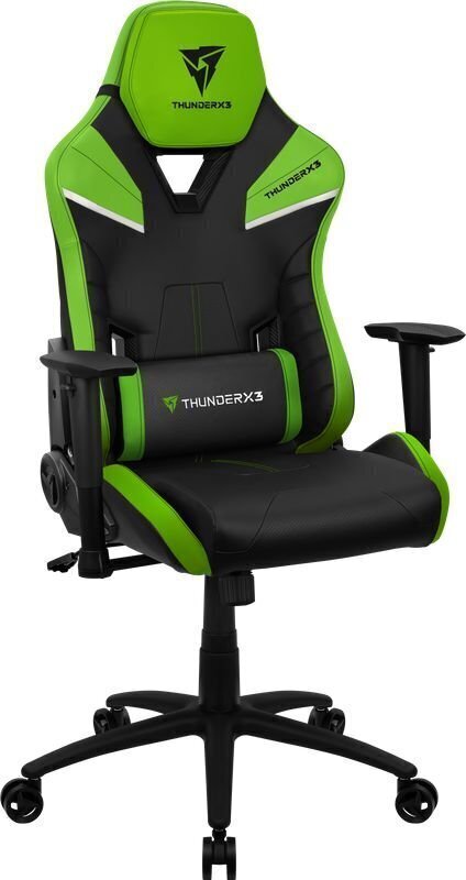 Pelituoli ThunderX3 TC5, musta / vihreä hinta ja tiedot | Toimistotuolit | hobbyhall.fi