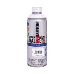 Vesiohenteinen aerosoli akryylimaali valkoinen matta RAL 9010 PintyPlus Evolution 400ml hinta ja tiedot | Maalit | hobbyhall.fi