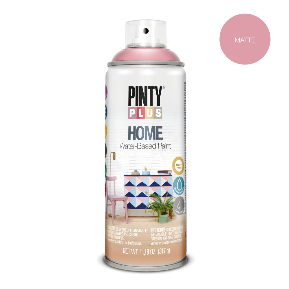 Vesiohenteinen aerosolimaali matta Ancient Rose Home PintyPlus 400 ml hinta ja tiedot | Maalit | hobbyhall.fi