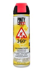 Fluoresoiva merkintämaali Tech PintyPlus 500 ml, punainen hinta ja tiedot | Maalit | hobbyhall.fi