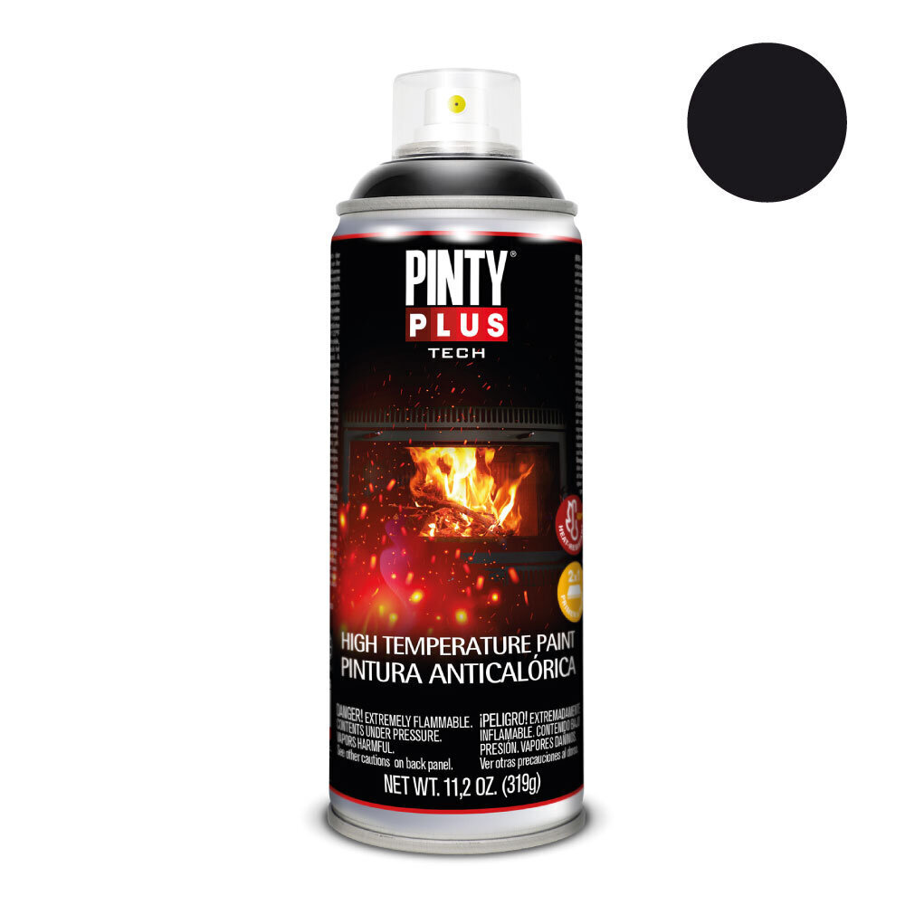 Lämmönkestävä maali musta 600ºC 400ml PintyPlus Tech hinta ja tiedot | Maalit | hobbyhall.fi