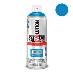 Aerosoliakryylimaali sininen RAL 5015 PintyPlus Evolution 400ml hinta ja tiedot | Maalit | hobbyhall.fi