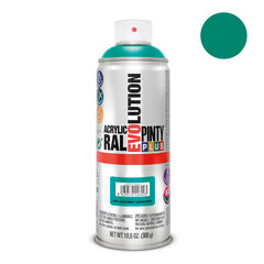 Aerosoliakryyliväri Vihreä RAL 6033 PintyPlus Evolution 400ml hinta ja tiedot | PintyPlus Kodin remontointi | hobbyhall.fi