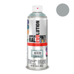 Aerosoli akryylimaali harmaa RAL 7042 PintyPlus Evolution 400ml hinta ja tiedot | Maalit | hobbyhall.fi