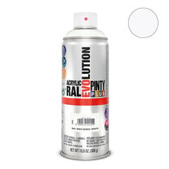 Aerosoli akryylimaali valkoinen RAL 9003 PintyPlus Evolution 400ml hinta ja tiedot | Maalit | hobbyhall.fi