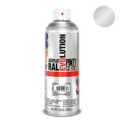 Aerosoli akryylimaali hopea PintyPlus Evolution 400ml hinta ja tiedot | Maalit | hobbyhall.fi