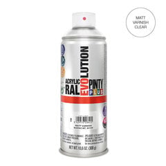 Aerosoliakryylilakka mattapintainen PintyPlus Evolution 400ml hinta ja tiedot | PintyPlus Kodin remontointi | hobbyhall.fi