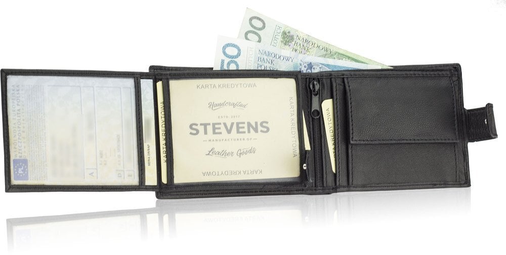Miesten nahkainen lompakko Stevens hinta ja tiedot | Miesten lompakot | hobbyhall.fi