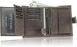 Miesten nahkainen lompakko Stevens RFID-suojalla, ruskea hinta ja tiedot | Miesten lompakot | hobbyhall.fi