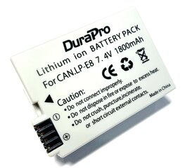 Canon LP-E8 akku 1800 mAh hinta ja tiedot | Kameran akut | hobbyhall.fi