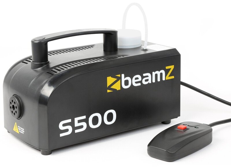 BeamZ S500 muovinen savukone, mukaan lukien neste