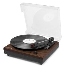 Fenton RP112D Levysoitin BT Dark Wood hinta ja tiedot | Vinyylilevysoittimet ja gramofonit | hobbyhall.fi