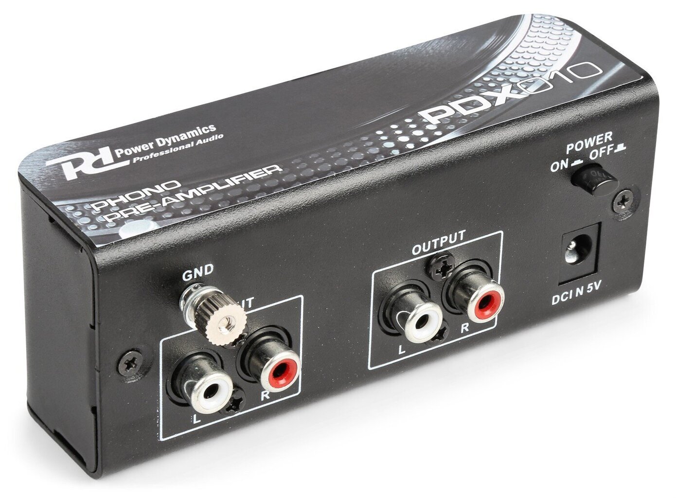 Power Dynamics PDX010 Phono esivahvistin hinta ja tiedot | Vinyylilevysoittimet ja gramofonit | hobbyhall.fi