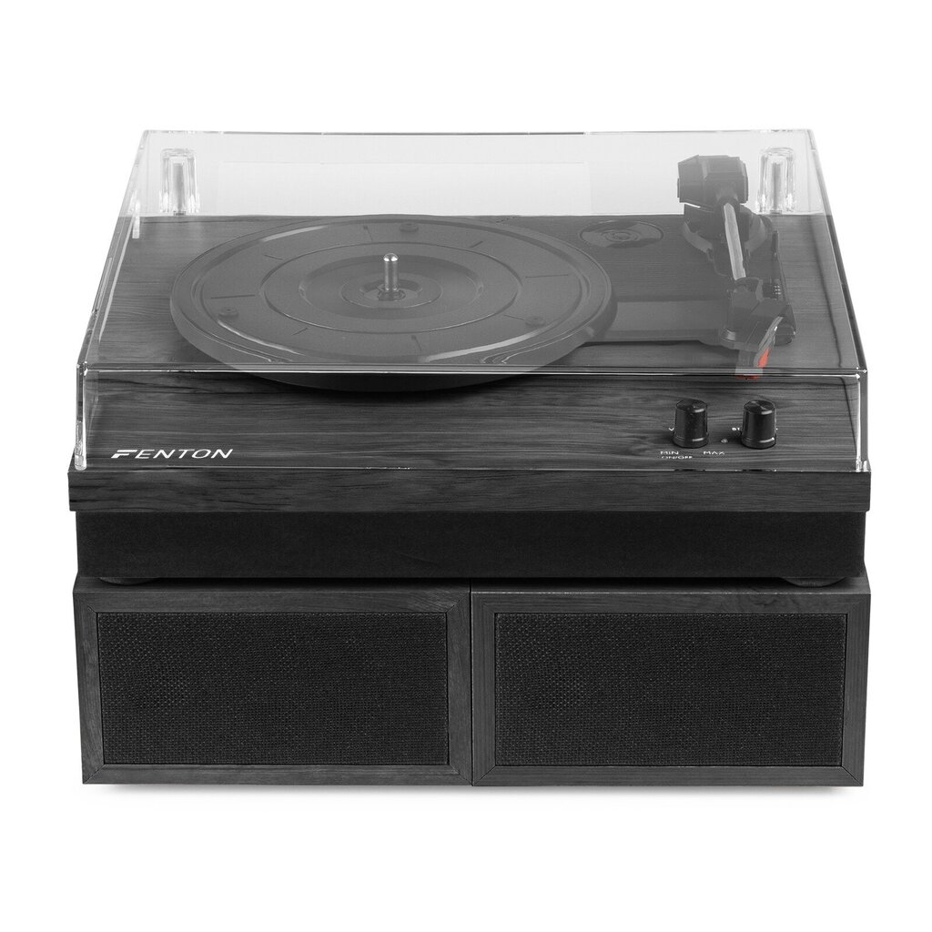 Fenton RP165B levysoitinsarja, musta/harmaa hinta ja tiedot | Vinyylilevysoittimet ja gramofonit | hobbyhall.fi
