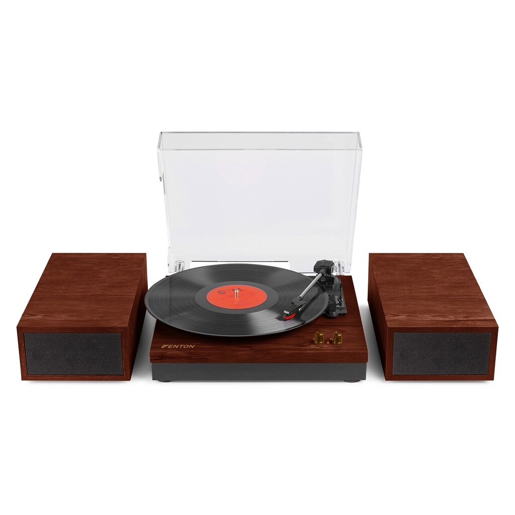 Fenton RP165C levysoitinsetti Cherry hinta ja tiedot | Vinyylilevysoittimet ja gramofonit | hobbyhall.fi