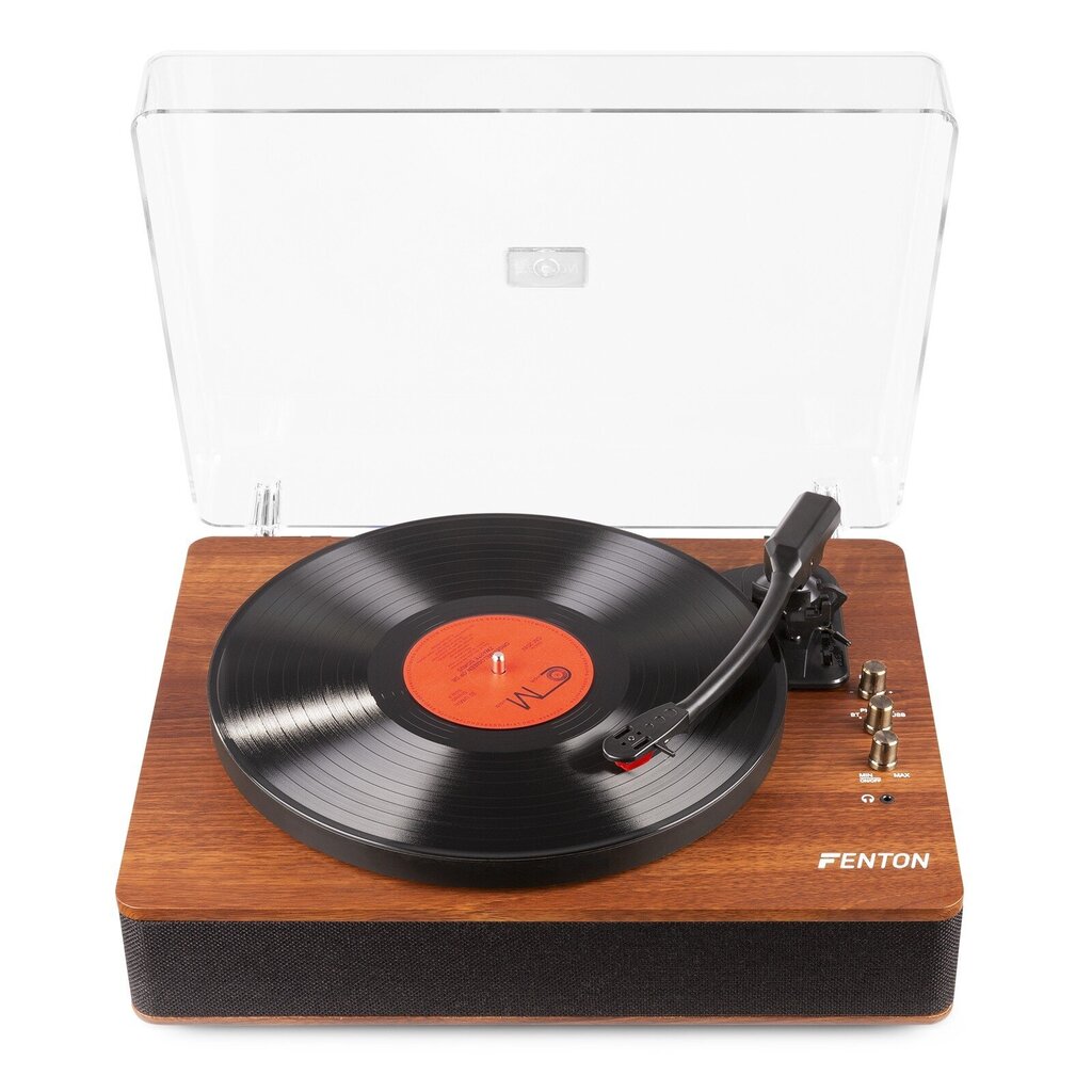 Fenton RP162D levysoitin HQ BT Dark Wood hinta ja tiedot | Vinyylilevysoittimet ja gramofonit | hobbyhall.fi