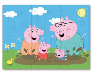 Palapeli Peppa Pig (Pipsa Possu) 24 d. hinta ja tiedot | Toy Universe Lapset | hobbyhall.fi