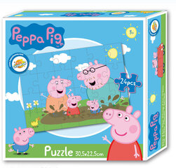 Palapeli Peppa Pig (Pipsa Possu) 24 d. hinta ja tiedot | Toy Universe Lapset | hobbyhall.fi