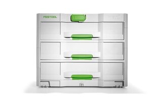 Festool SORTAINER SYS 4 TL-SORT/3 200119 hinta ja tiedot | Työkalupakit ja muu työkalujen säilytys | hobbyhall.fi