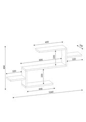 Kalune Design Twist hylly, valkoinen hinta ja tiedot | Hyllyt | hobbyhall.fi