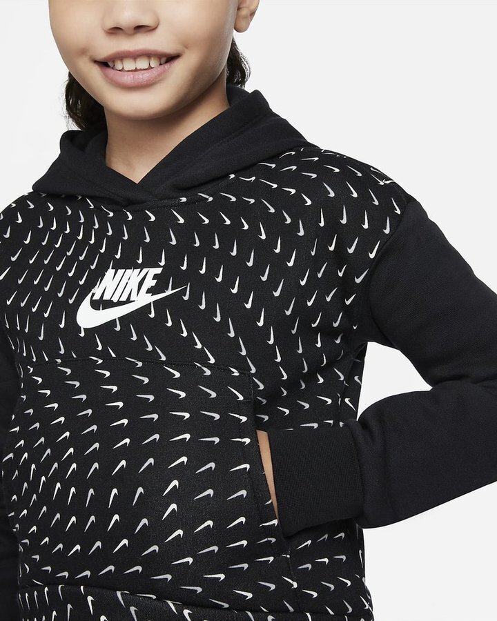 Nike Youth -takki hupulla hinta ja tiedot | Tyttöjen neuleet, liivit ja jakut | hobbyhall.fi