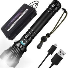 P70 USB-taskulamppu kotelolla hinta ja tiedot | Retkilamput | hobbyhall.fi