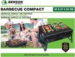 Benson Barbecue Compact -kannettava kaasugrilli hinta ja tiedot | Grillit | hobbyhall.fi