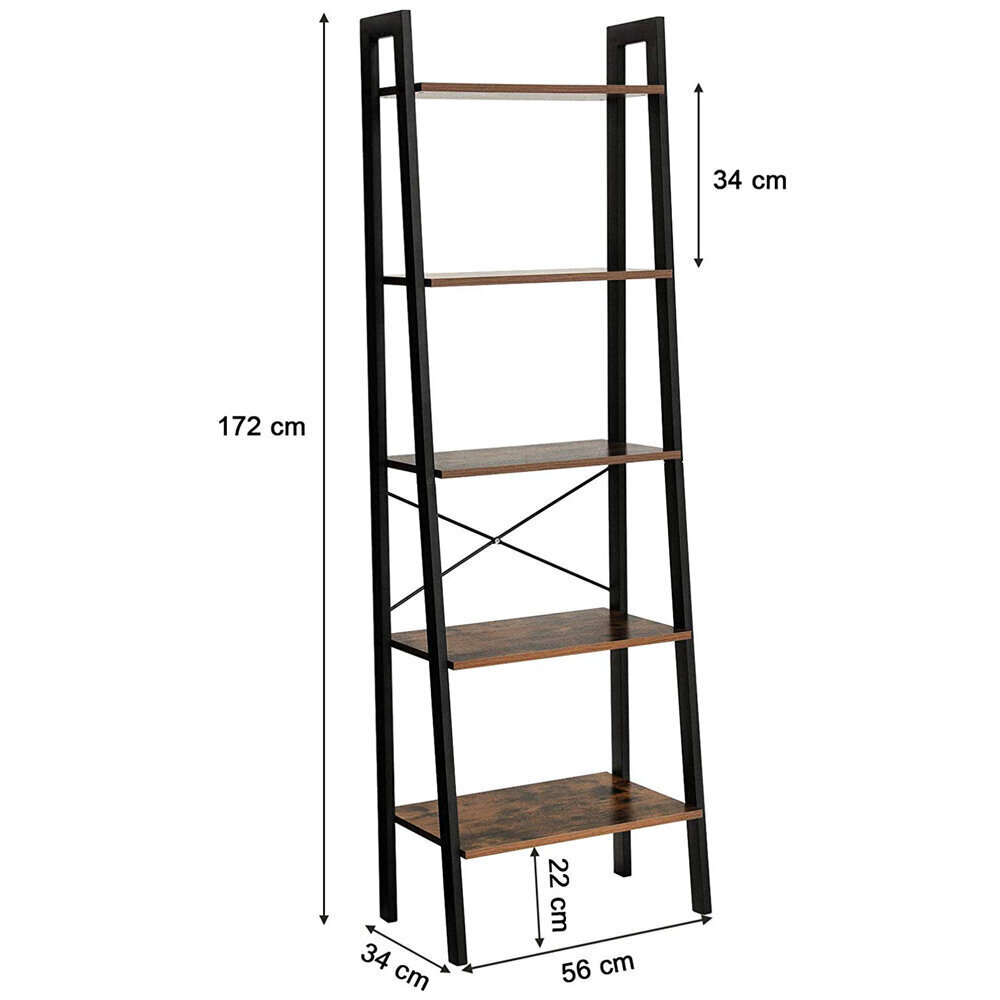 Avohylly Selsey Ramizu 56cm, ruskea hinta ja tiedot | Hyllyt | hobbyhall.fi