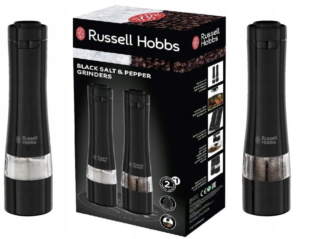 Maustemylly "Russell Hobbs", musta hinta ja tiedot | Maustemyllyt ja maustepurkit | hobbyhall.fi