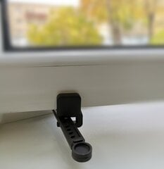 Ikkunanavaamisen rajoitin, universaali, ruskea väri hinta ja tiedot | Lukot | hobbyhall.fi