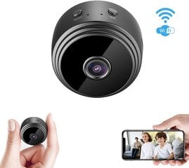 WIFI HD Mini CCTV -kamera, musta hinta ja tiedot | Valvontakamerat | hobbyhall.fi