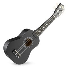 Max UKEY Ukulele Set Soprano 21" musta hinta ja tiedot | Max Kodinkoneet ja kodinelektroniikka | hobbyhall.fi