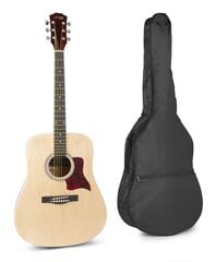 Max SoloJam Western Guitar Pack luonnollinen hinta ja tiedot | Kitarat | hobbyhall.fi