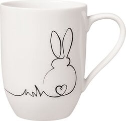 Like by Villeroy & Boch Statement Ester Bunny -mukit, 340 ml, 2 kpl. hinta ja tiedot | Lasit, mukit ja kannut | hobbyhall.fi