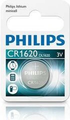 Akku Philips CR1620/00B litium hinta ja tiedot | Paristot | hobbyhall.fi