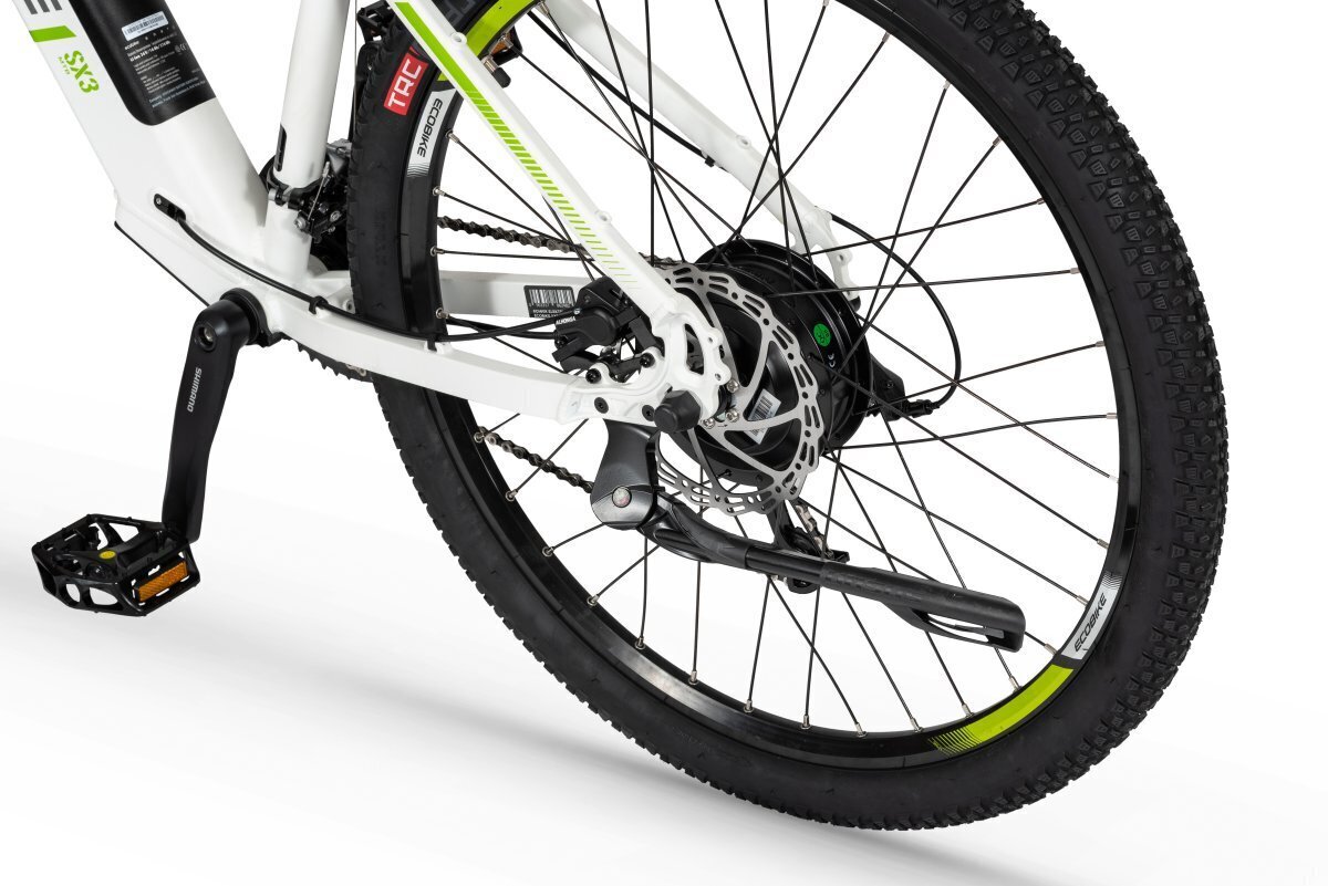 Ecobike SX3 16 Ah Greenway -sähköpyörä, valkoinen hinta ja tiedot | Sähköpyörät | hobbyhall.fi